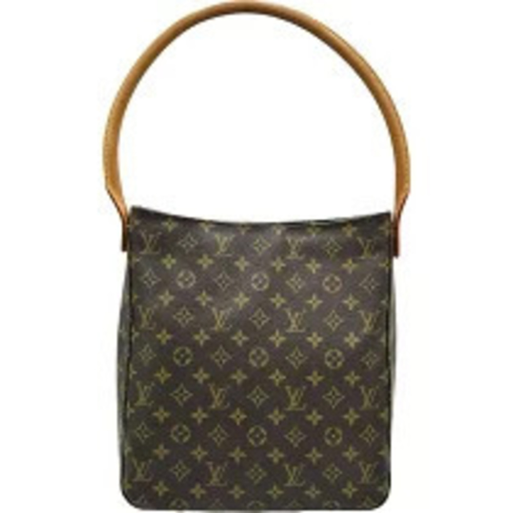 Louis Vuitton Looping Brown Monogram Canvas Shoulder Bag
